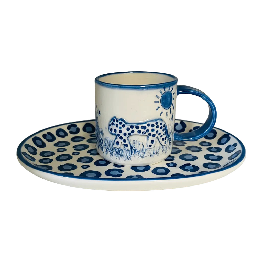 Blue and white breakfast set - Sun 23 Aug/26