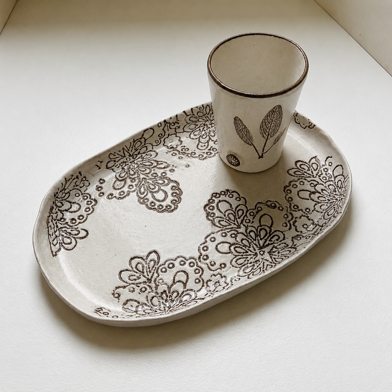 T3/26 Tues Pottery Eve Class - soft slab building and decorating