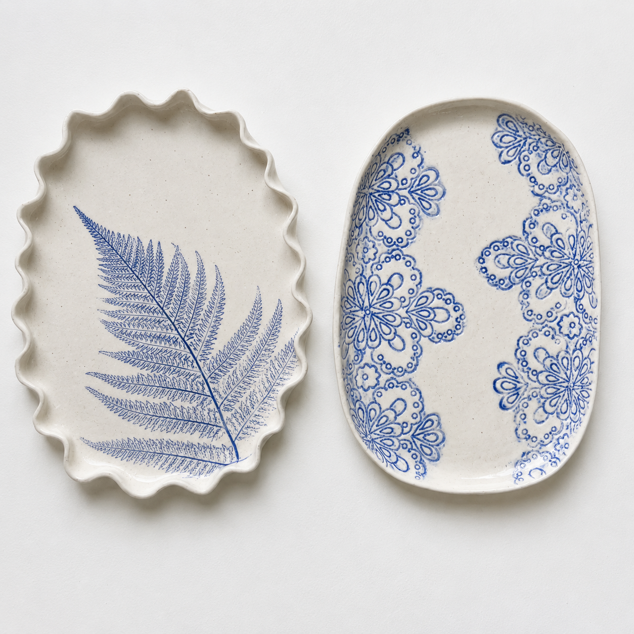 Breakfast blue and white set - Sun 23 Aug/26
