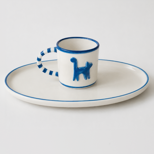 Blue and white breakfast set - Sun 23 Aug/26