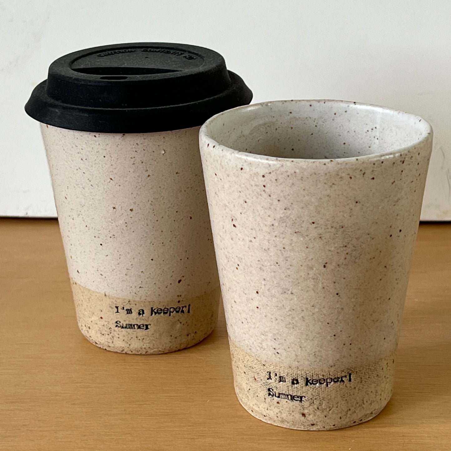 Make a ceramic keep cup - Sat 9 Nov