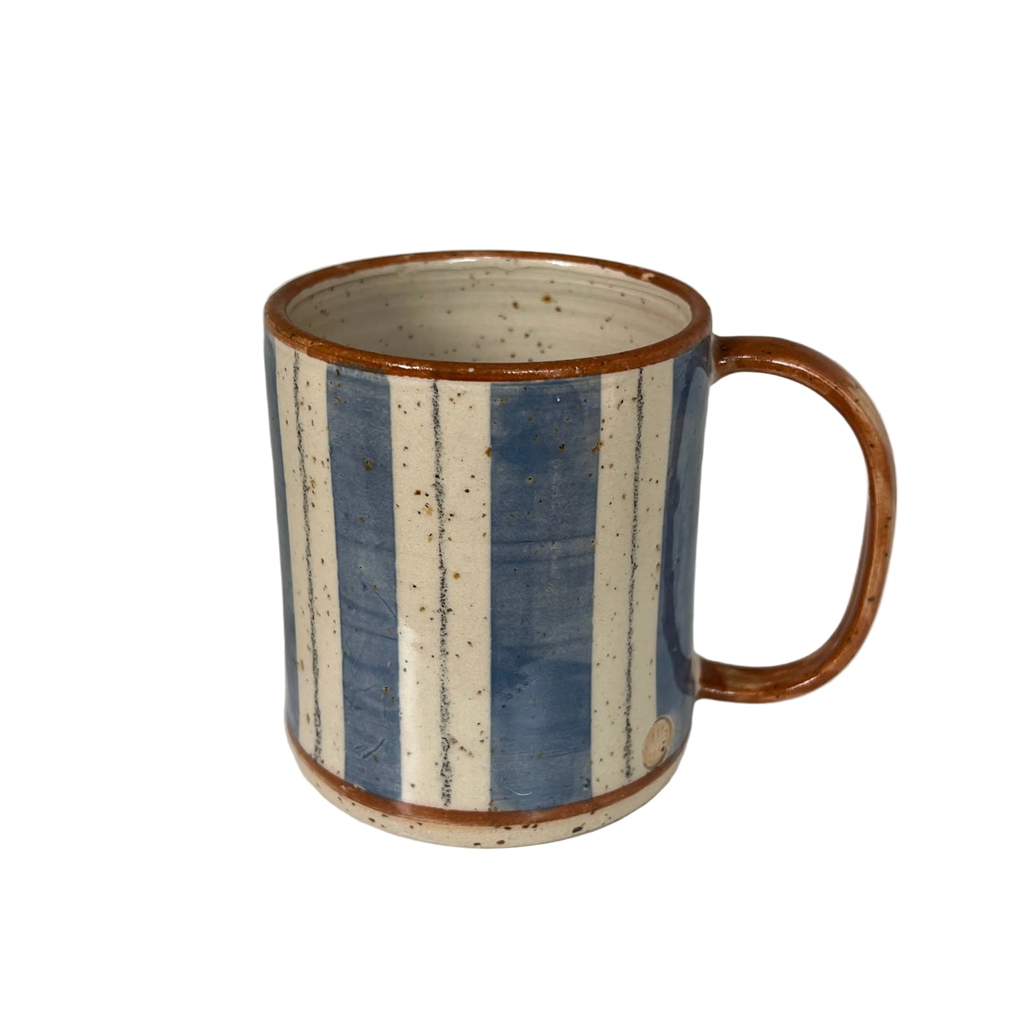 Striped Stoneware Mug (to above base)