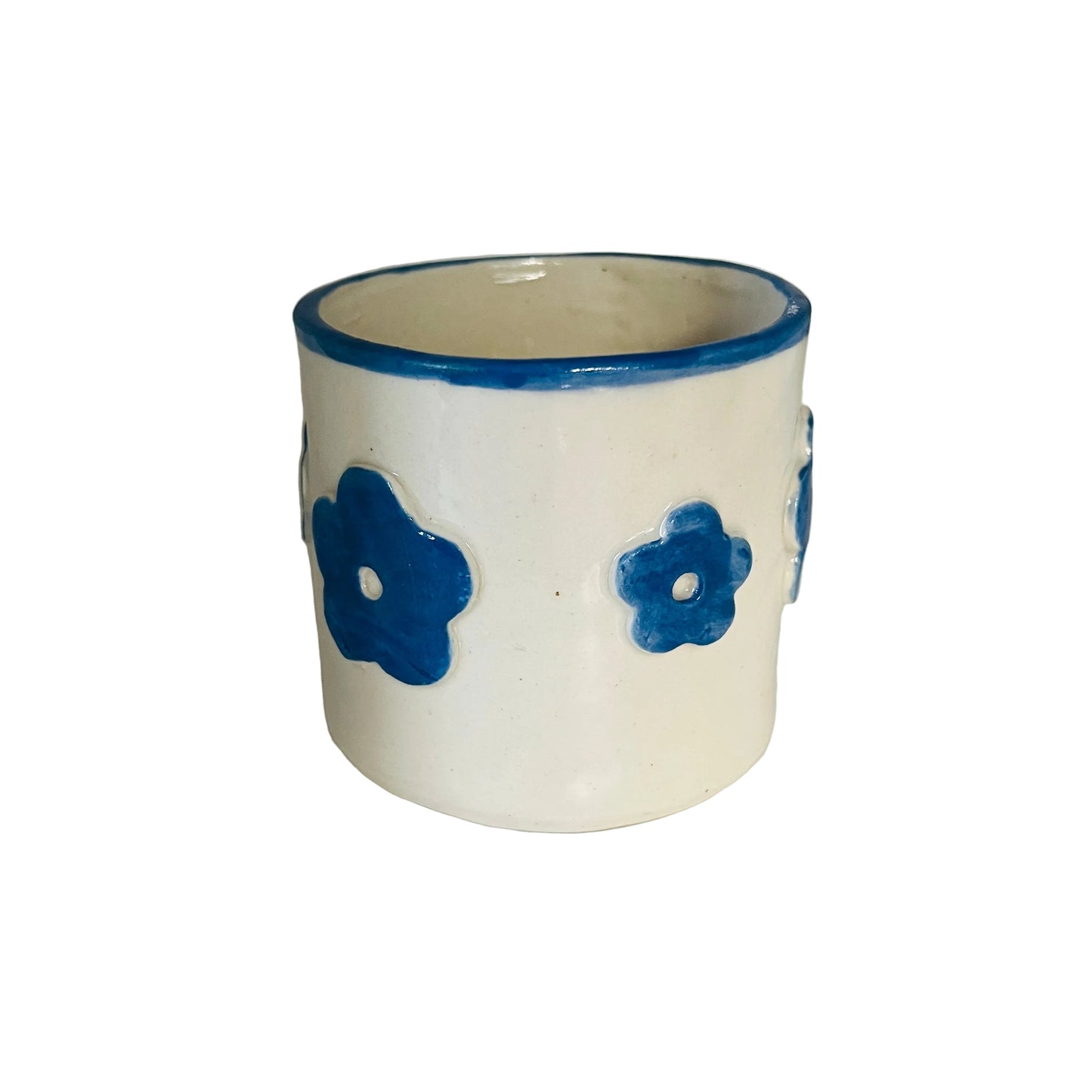 Twizel Arts Festival Sat 26 Sept - hand build a blue and white pottery cup