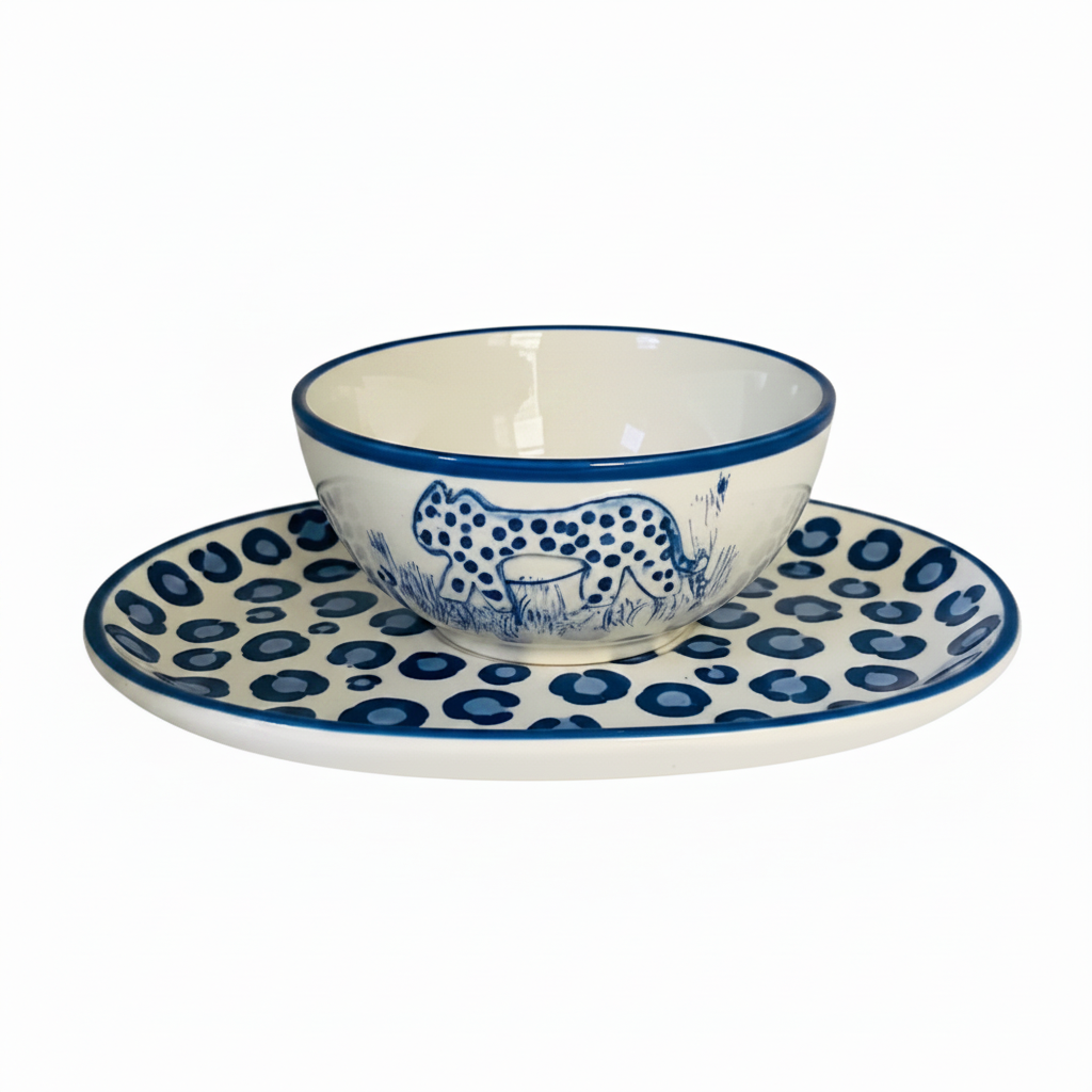 Blue and white breakfast set - Sun 23 Aug/26